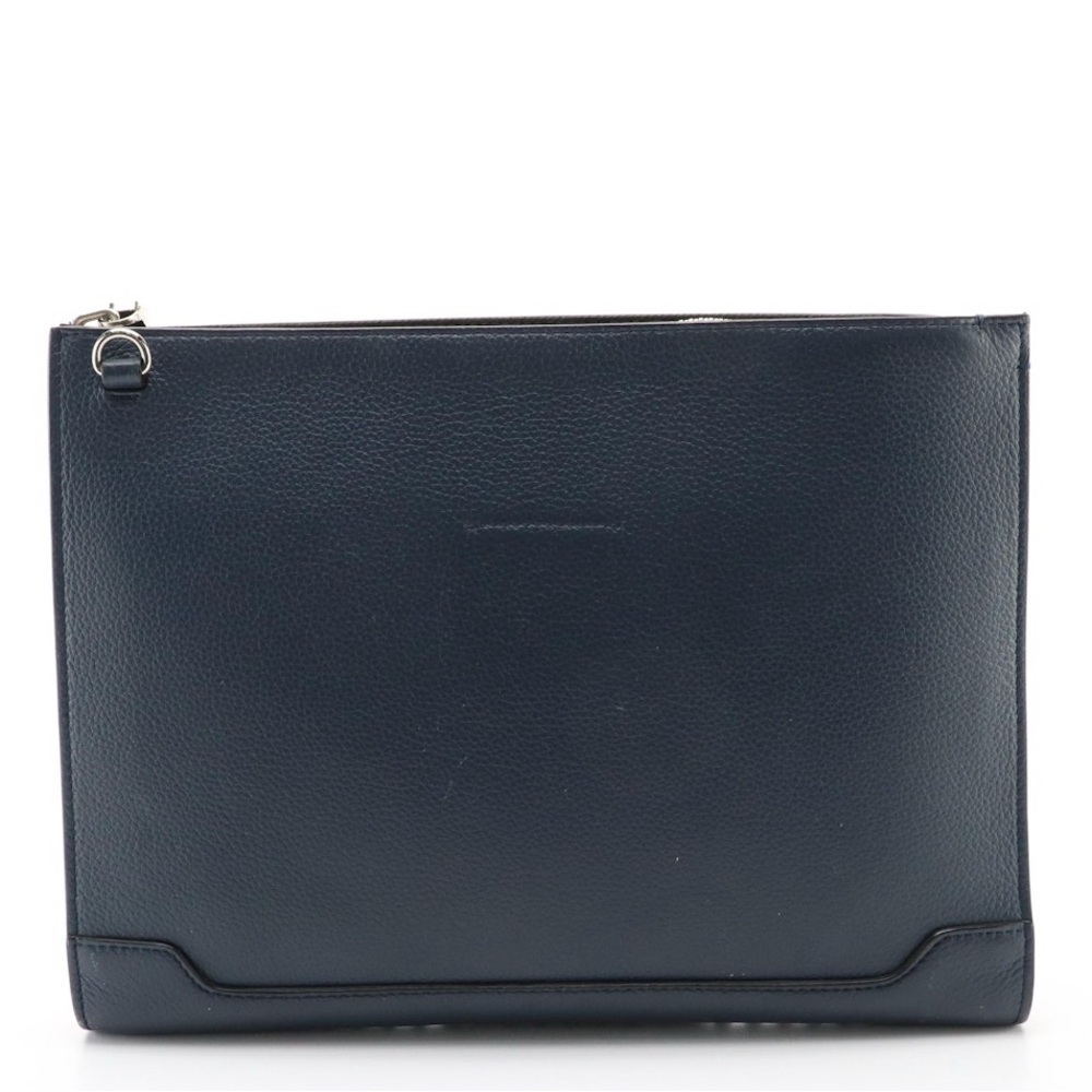 Christian Louboutin Convertible Skypouch Clutch Grained Calfskin Leather - EUC - Picture 3 of 16